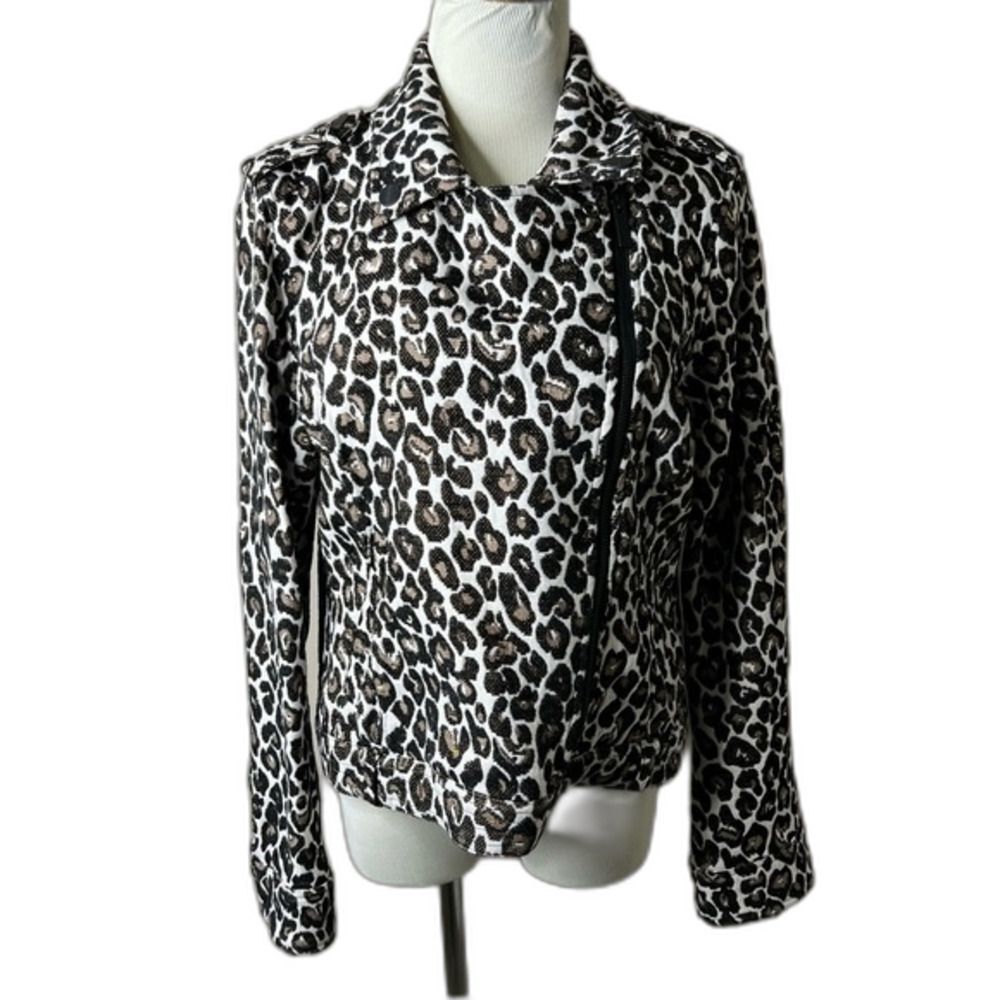 Sanctuary Poison & Leopard Moto Jacket